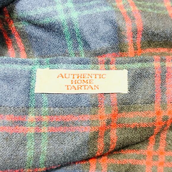 Vintage Pendleton Mens XL Red Blue Plaid Shirt Wool Long Sleeve Woolen Mills - Picture 6 of 11